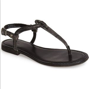 LOWEST Frye Carson T-Strap Sandals